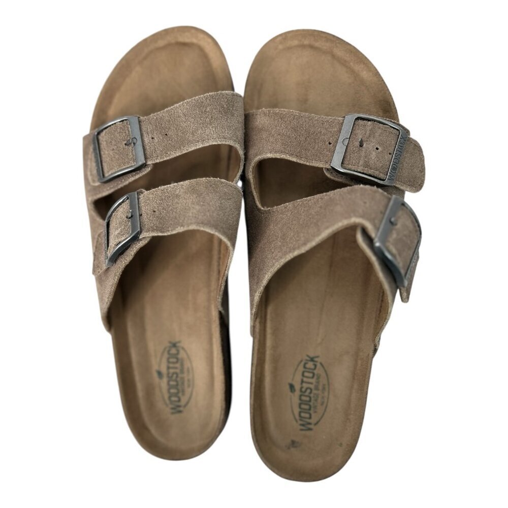 Woodstock‎ Men's Size 10 M  Leather Bert Sandals - Excellent Condition - Picture 2 of 7